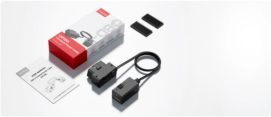 VIOFO OP100 OBD-II Power Cable for Dash Cam, 24H Parking Mode with Low Voltage Protection