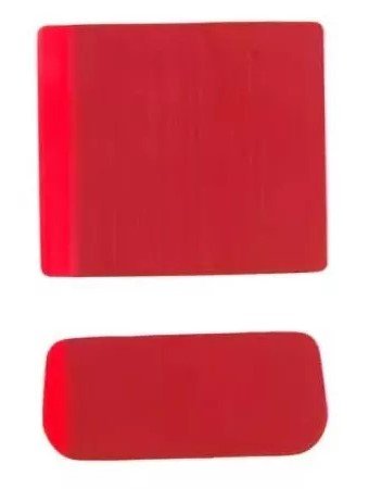 SPARE FRONT AND REAR ADHESIVE PADS STICKERS FOR A129 SERIES