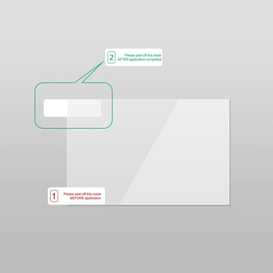 VIOFO TRANSPARENT PLASTIC STATIC WINDSHIELD STICKER FOR ALL VIOFO DASHCAMS