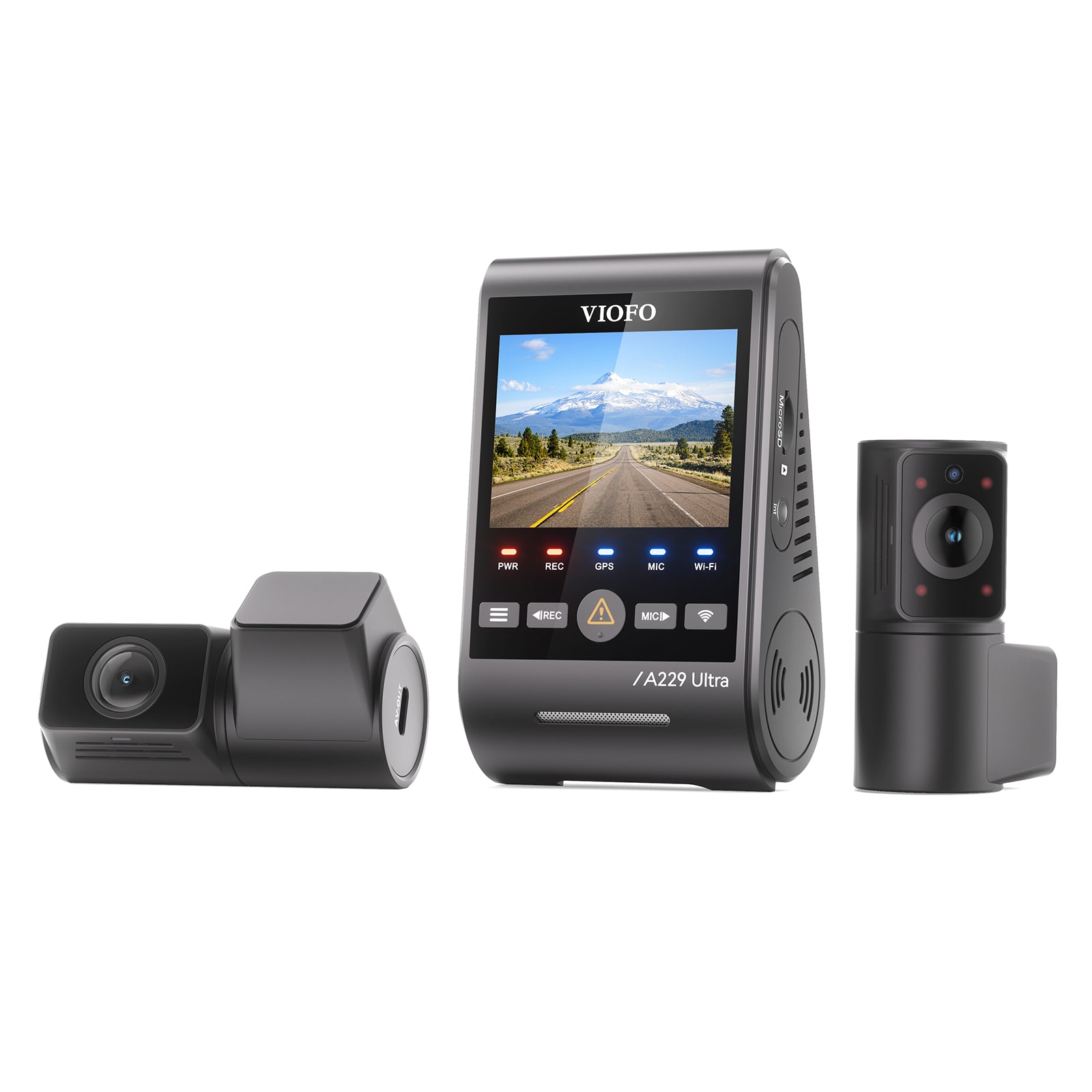 3-Channel Dash Cams