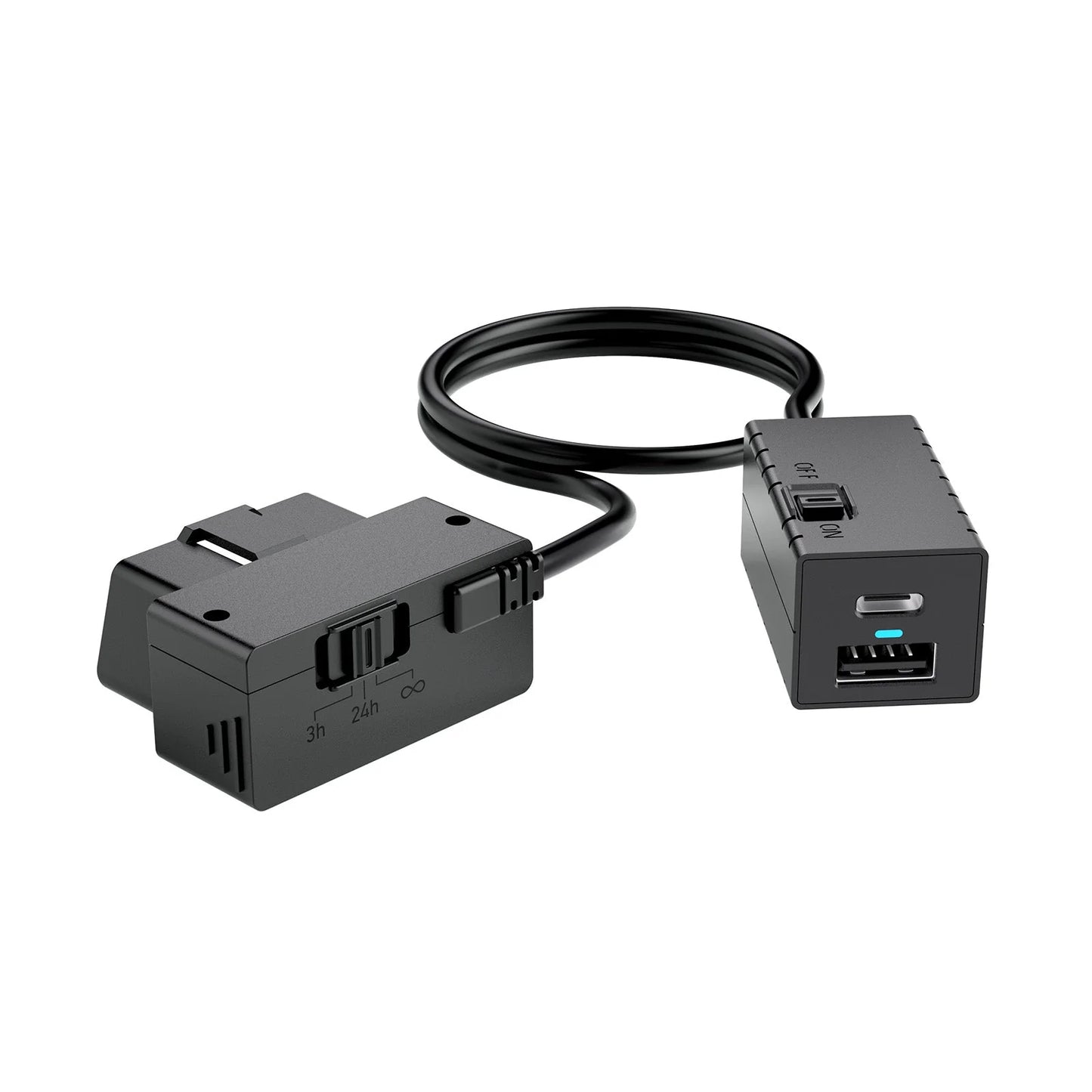 VIOFO OP100 OBD-II Power Cable for Dash Cam, 24H Parking Mode with Low Voltage Protection