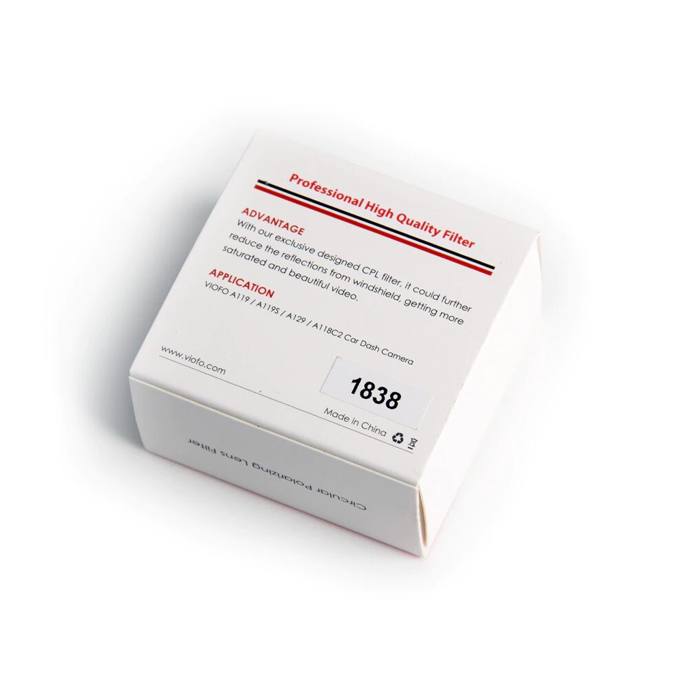 VIOFO CPL FOR A119 V3/A119 Mini/A119 Mini 2/A129 DUO/A129 Plus Duo/A129 Pro Duo
