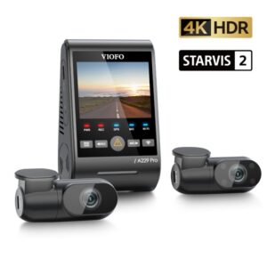 VIOFO A229 PRO 3CH 4K+2K+1080P HDR 3 CHANNELS CAR DASH CAMERA WITH SONY STARVIS 2 SENSORS